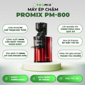 máy ép chậm promix pm-800