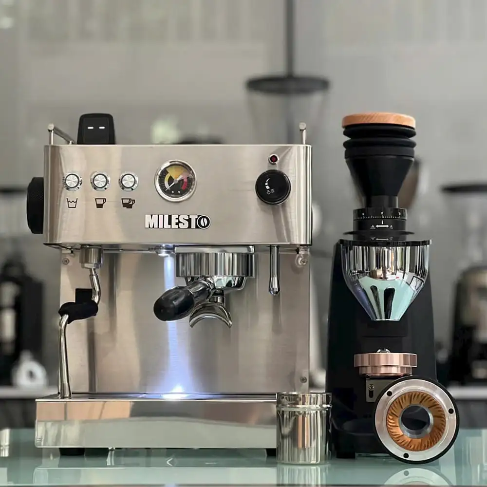 may pha ca phe milesto em19 auto 4