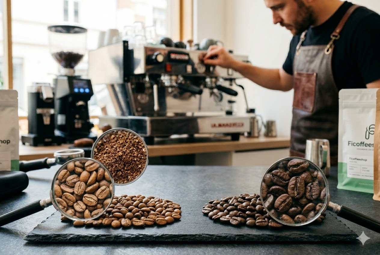 Tại Sao Máy Pha Cà Phê Đắt Tiền Vẫn Bị Chua? 4 Bí Quyết Chỉnh Cỡ Xay Chuẩn Bí quyết điều chỉnh cỡ xay cho hạt Arabica và Robusta