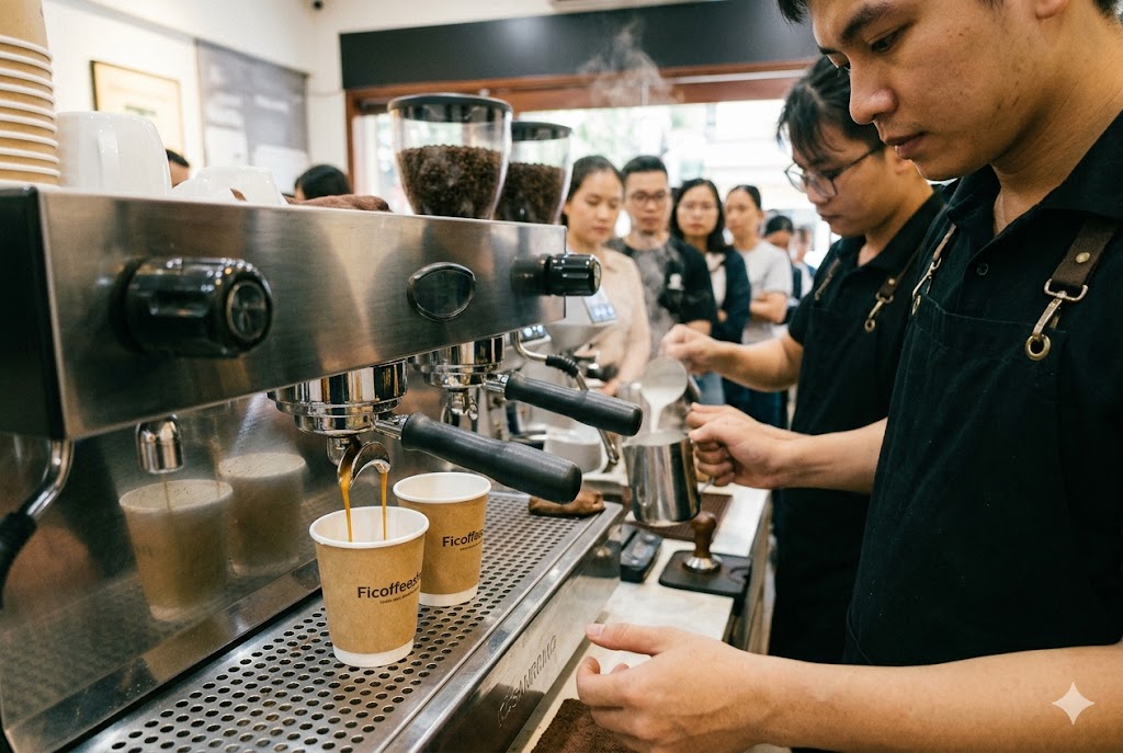 Một chiếc máy pha cà phê lý tưởng