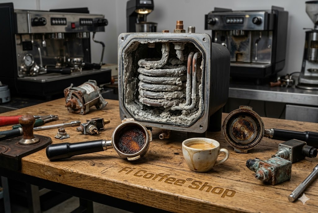 Bảo trì máy pha cà phê định kỳ