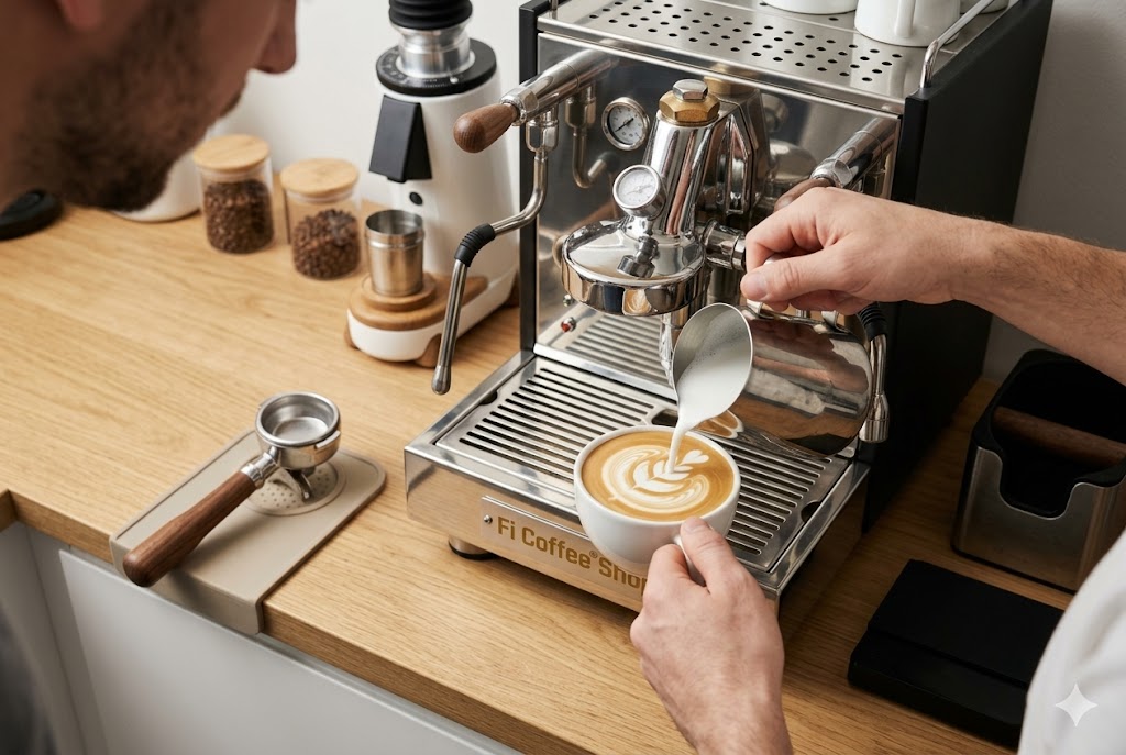 Kỹ năng đánh sữa (Latte Art) 