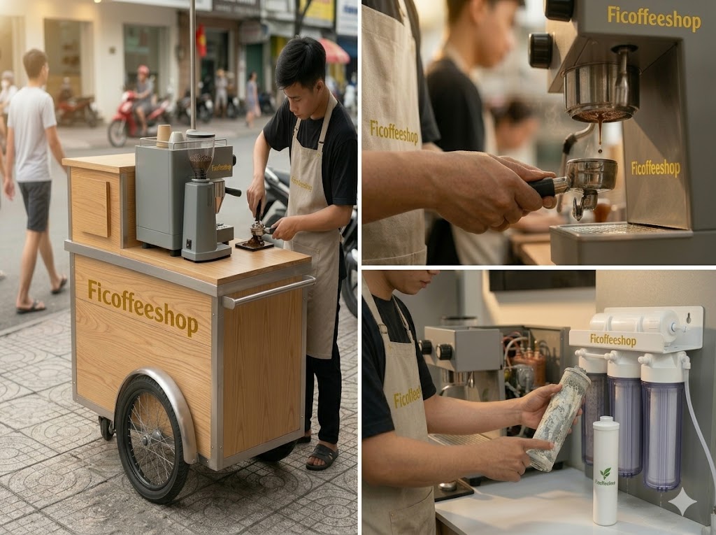 may pha ca phe tu dong nhuong quyen