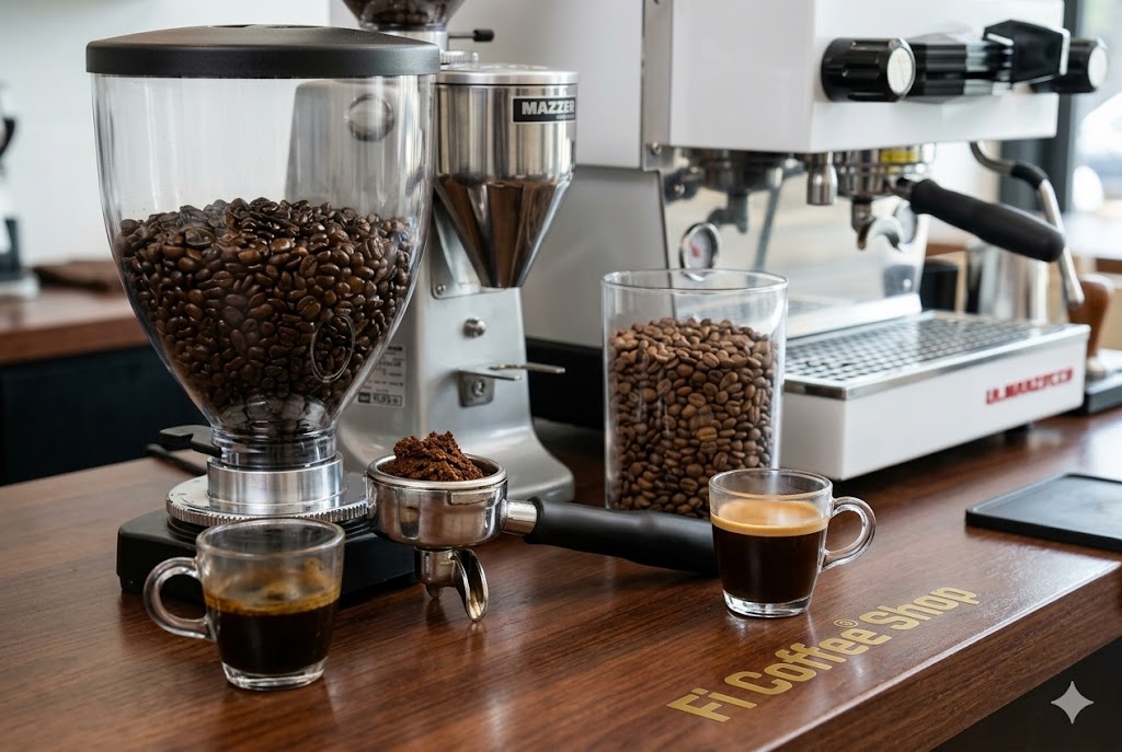 Hạt cà phê pha máy Espresso