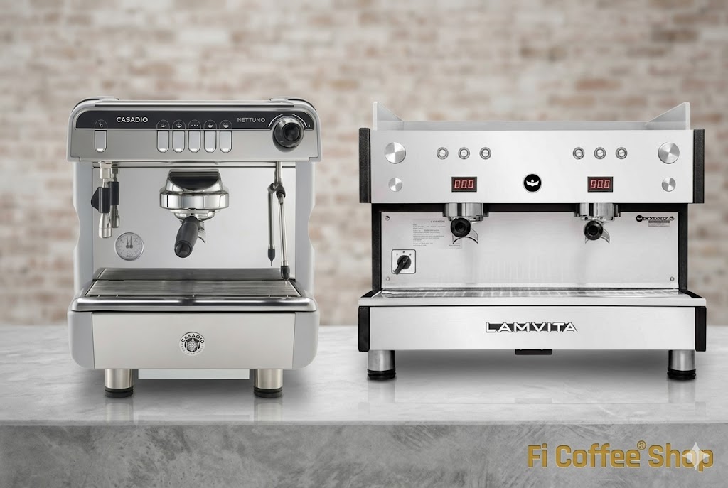 Máy Pha Cà Phê Công Nghệ Ý Lắp Ráp Hay Nhập Khẩu Bền Hơn? so sanh may pha ca phe