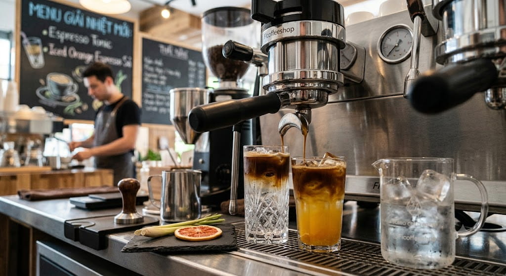 Bí Quyết Tạo Menu Cold Brew Bằng Máy Espresso: Đột Phá Doanh Thu Cho Quán Cà Phê 2.1