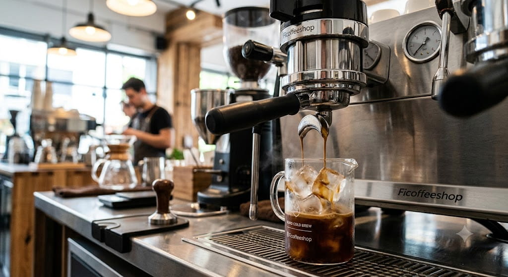 Bí Quyết Tạo Menu Cold Brew Bằng Máy Espresso: Đột Phá Doanh Thu Cho Quán Cà Phê ca phe