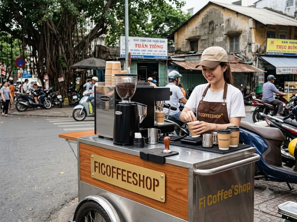 Xe Quầy Cà Phê